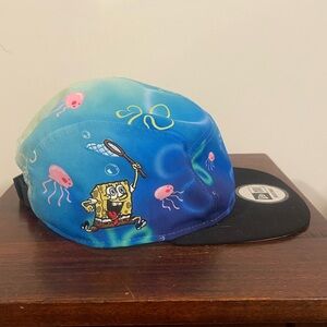 New Era Adjustable SpongeBob SquarePants Camper Cap